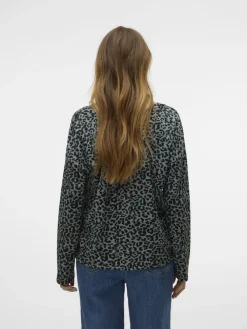 Vero Moda Shirts*VMMERVE LS 2-WAY LOOSE TOP JRS BOO Chinois Green