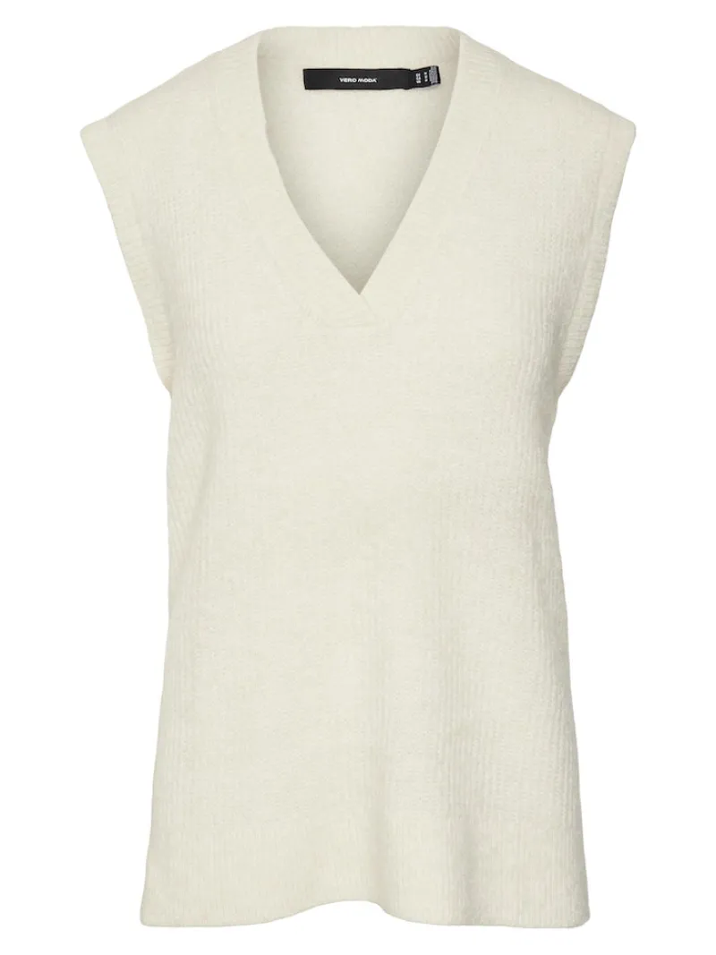 Vero Moda Pullover & Sweatshirts*VMMILI SL V-NECK VEST GA BOO birch