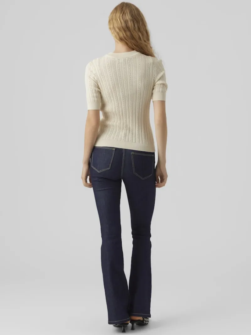 Vero Moda Pullover & Sweatshirts*VMMORENA 2/4 O-NECK PULLOVER GA BOO birch