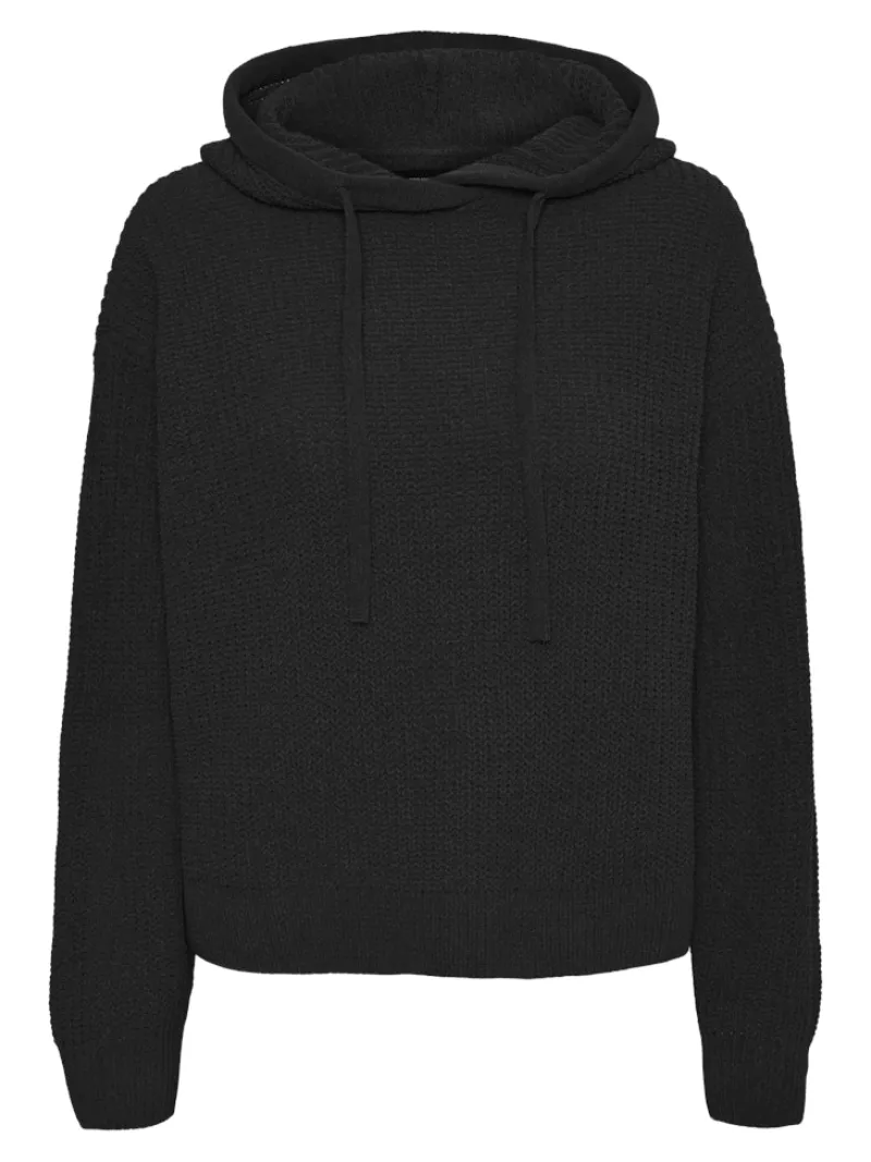 Vero Moda Pullover & Sweatshirts*VMNEAT LS HOOD PULLOVER LCS Black