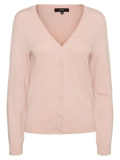 Vero Moda Pullover & Sweatshirts*VMNELLIE GLORY LS V-NECK CARDIGAN COLOR Sepia Rose
