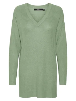 Vero Moda Pullover & Sweatshirts*VMNEWLEXSUN LS LONG V-NECK PULLOVER Reseda