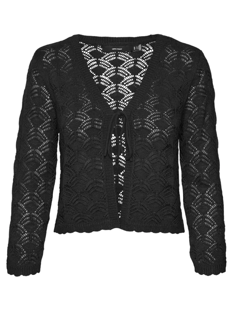 Vero Moda Pullover & Sweatshirts*VMNEWVERENA 3/4 V-NECK CARDIGAN BOO Black