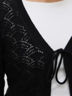 Vero Moda Pullover & Sweatshirts*VMNEWVERENA 3/4 V-NECK CARDIGAN BOO Black