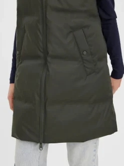 Vero Moda Westen*VMNOE COATED WAISTCOAT BOOS Peat