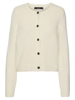 Vero Moda Pullover & Sweatshirts*VMNOVAH LS O-NECK BUTTON CARDI GA NOOS birch