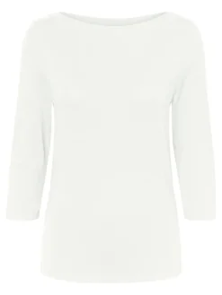 Vero Moda Shirts*VMPANDA MODAL 3/4 TOP NOOS Bright White