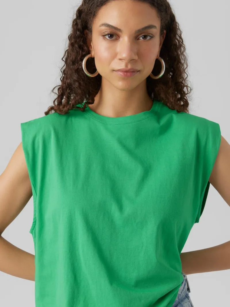 Vero Moda Shirts*VMPANNA GLENN SL TOP JRS bright green