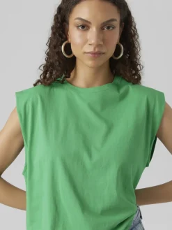 Vero Moda Shirts*VMPANNA GLENN SL TOP JRS bright green