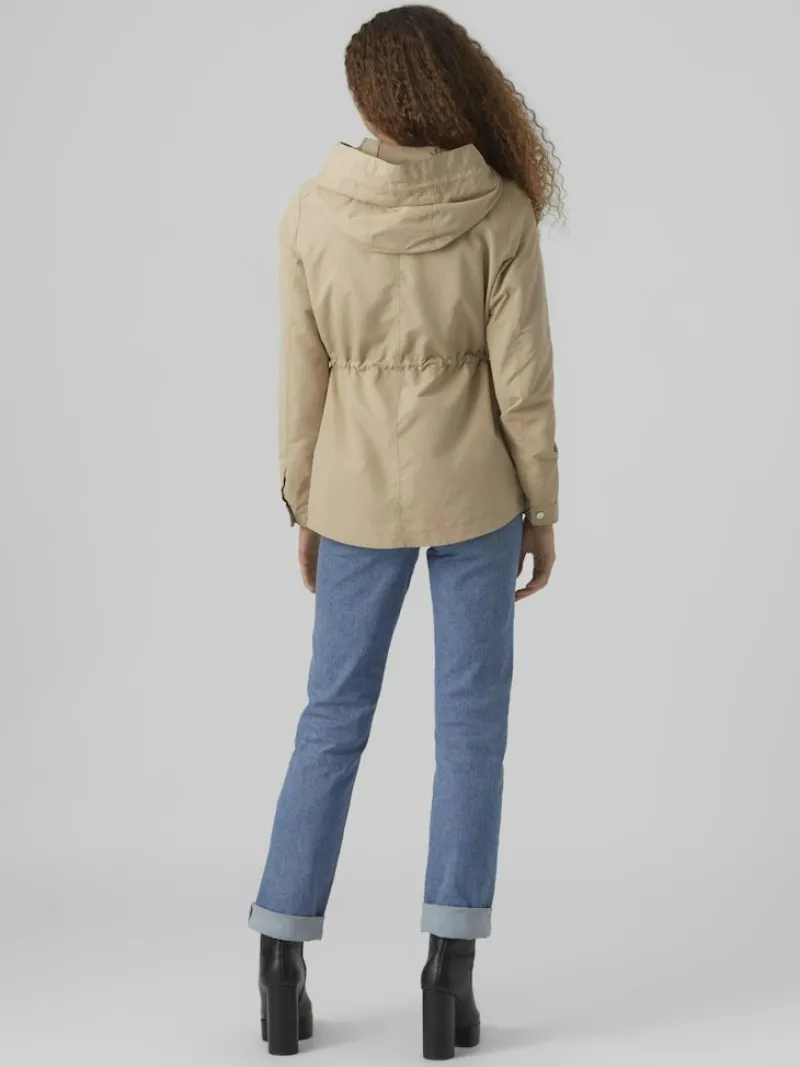 Vero Moda Jacken*VMPERNILLEFIE SHORT PARKA travertine