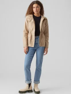 Vero Moda Jacken*VMPERNILLEFIE SHORT PARKA travertine