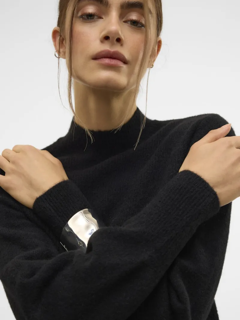 Vero Moda Pullover & Sweatshirts*VMPIPPA LS HIGHNECK PULLOVER GA BOO Black