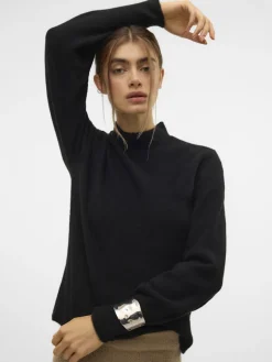 Vero Moda Pullover & Sweatshirts*VMPIPPA LS HIGHNECK PULLOVER GA BOO Black