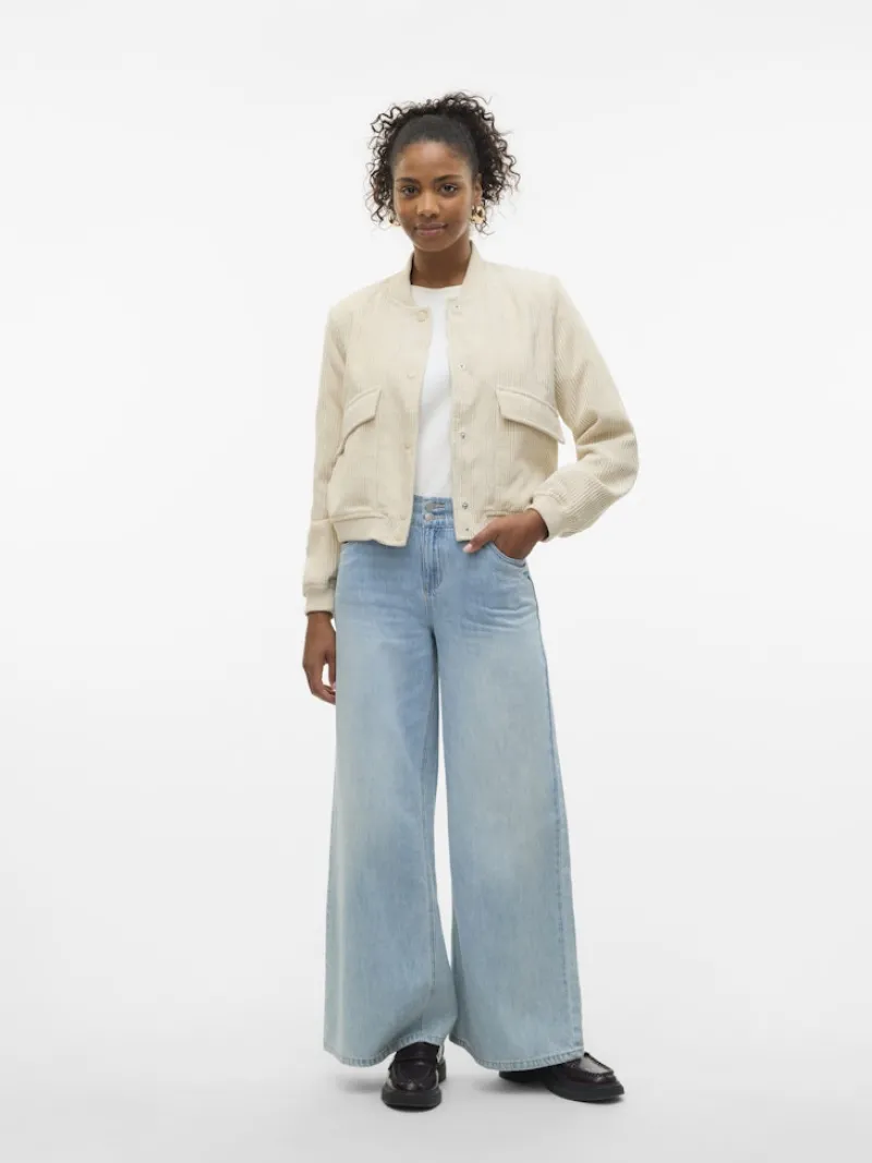 Vero Moda Jacken*VMRAINIE AMALA SHORT JACKET oatmeal