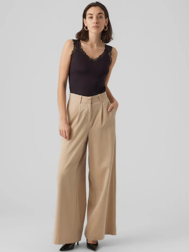 Vero Moda Shirts*VMROSA SL TOP JRS NOOS Black