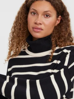 Vero Moda Pullover & Sweatshirts*VMSABA LS ROLLNECK BLOUSE Black