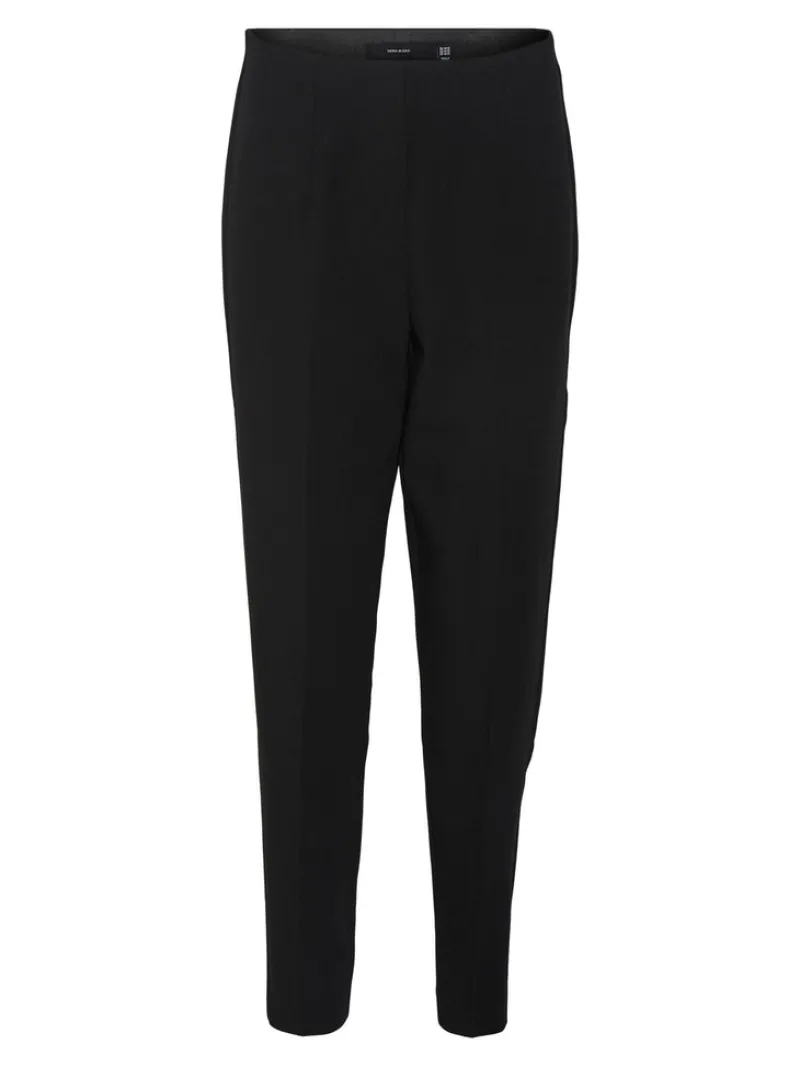 Vero Moda Hosen*VMSANDY HW TAPERED PANT Black