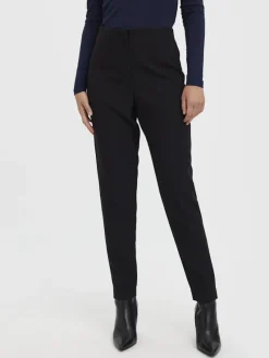 Vero Moda Hosen*VMSANDY HW TAPERED PANT Black