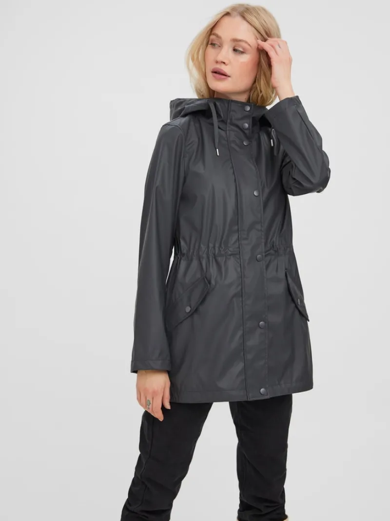 Vero Moda Jacken*VMSHADYSOFINE COATED JACKET NOOS Asphalt