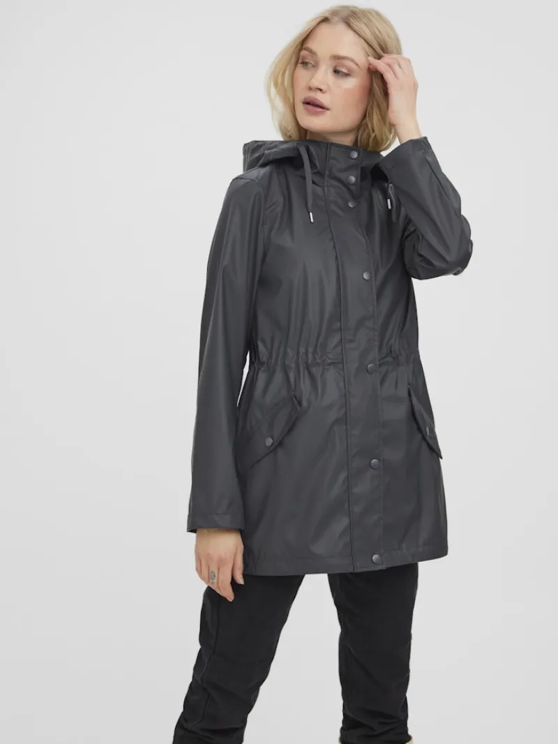 Vero Moda Jacken*VMSHADYSOFINE COATED JACKET NOOS Asphalt