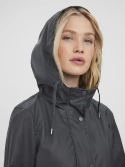Vero Moda Jacken*VMSHADYSOFINE COATED JACKET NOOS Asphalt