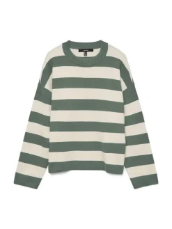 Vero Moda Pullover & Sweatshirts*VMSILJE LS O-NECK BOXY PULLOVER NOOS Laurel Wreath