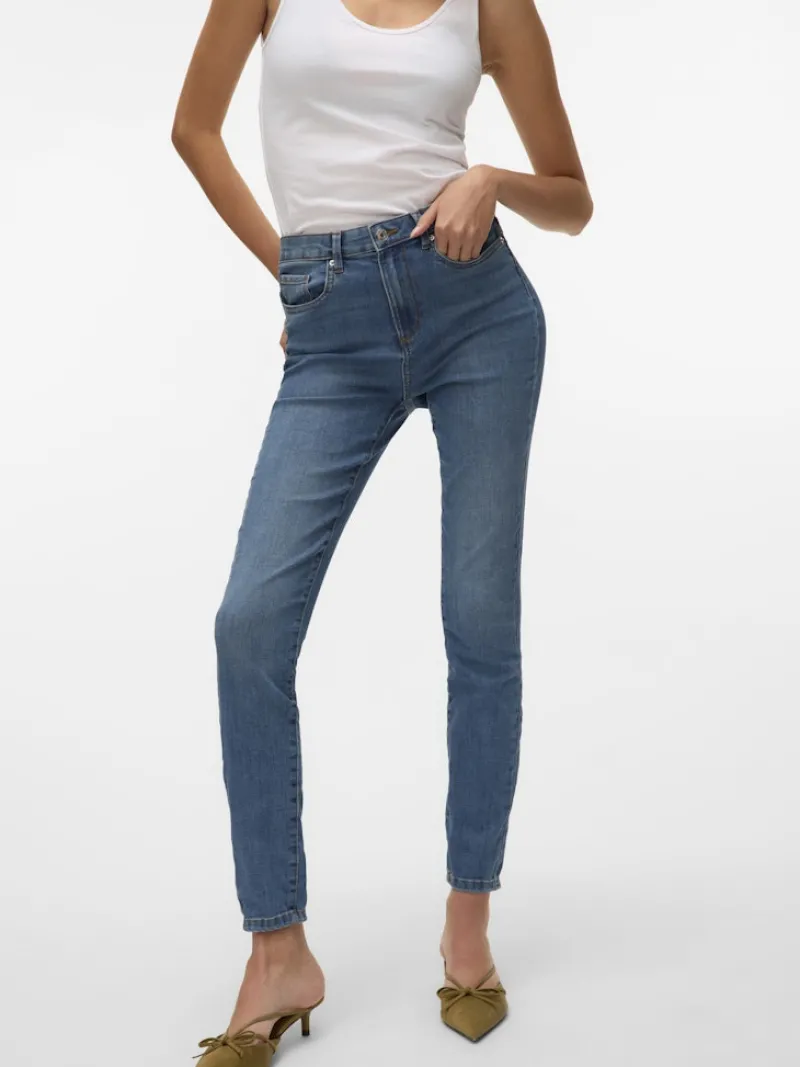 Vero Moda Jeans*VMSOPHIA HR SKINNY J GU3112 GA NOOS Medium Blue Denim