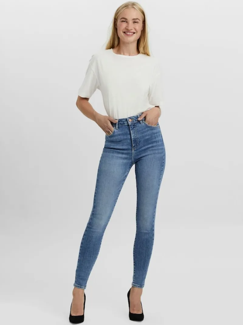 Vero Moda Jeans*VMSOPHIA HR SKINNY JEANS BA3142 VMA NOOS Light Blue Denim