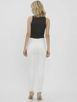 Vero Moda Jeans*VMSOPHIA HW SKINNY J SOFT VI403 GA NOOS Bright White