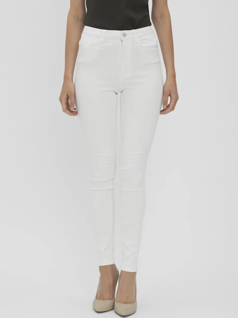 Vero Moda Jeans*VMSOPHIA HW SKINNY J SOFT VI403 GA NOOS Bright White