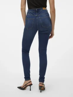 Vero Moda Jeans*VMSOPHIA HW SKINNY JEANS MD BL NOOS Medium Blue Denim