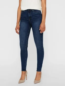 Vero Moda Jeans*VMSOPHIA HW SKINNY JEANS MD BL NOOS Medium Blue Denim