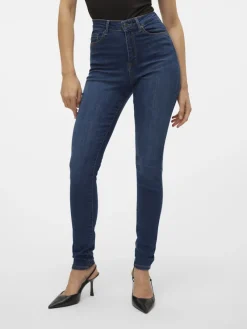 Vero Moda Jeans*VMSOPHIA HW SKINNY JEANS MD BL NOOS Medium Blue Denim