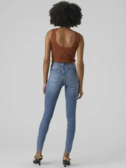 Vero Moda Jeans*VMTANYA MR SK JEANS VI3340 GA Medium Blue Denim