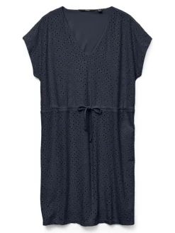 Vero Moda Kleider*VMTASSA SS SHORT DRESS JRS NOOS Navy Blazer