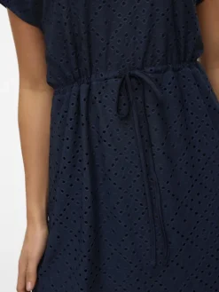 Vero Moda Kleider*VMTASSA SS SHORT DRESS JRS NOOS Navy Blazer