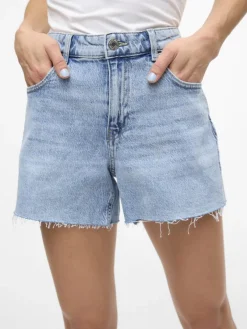 Vero Moda Shorts*VMTESS MR SHORT DNM SHORTS MIX GA NOOS Light Blue Denim