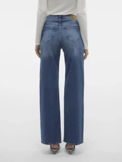 Vero Moda Jeans*VMTESSA HR WIDE JEANS RA380 GA NOOS Medium Blue Denim