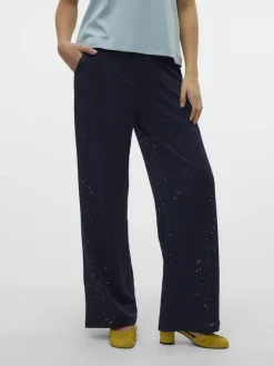 Vero Moda Hosen*VMTHAS NW WIDE PANT JRS GA VO Navy Blazer