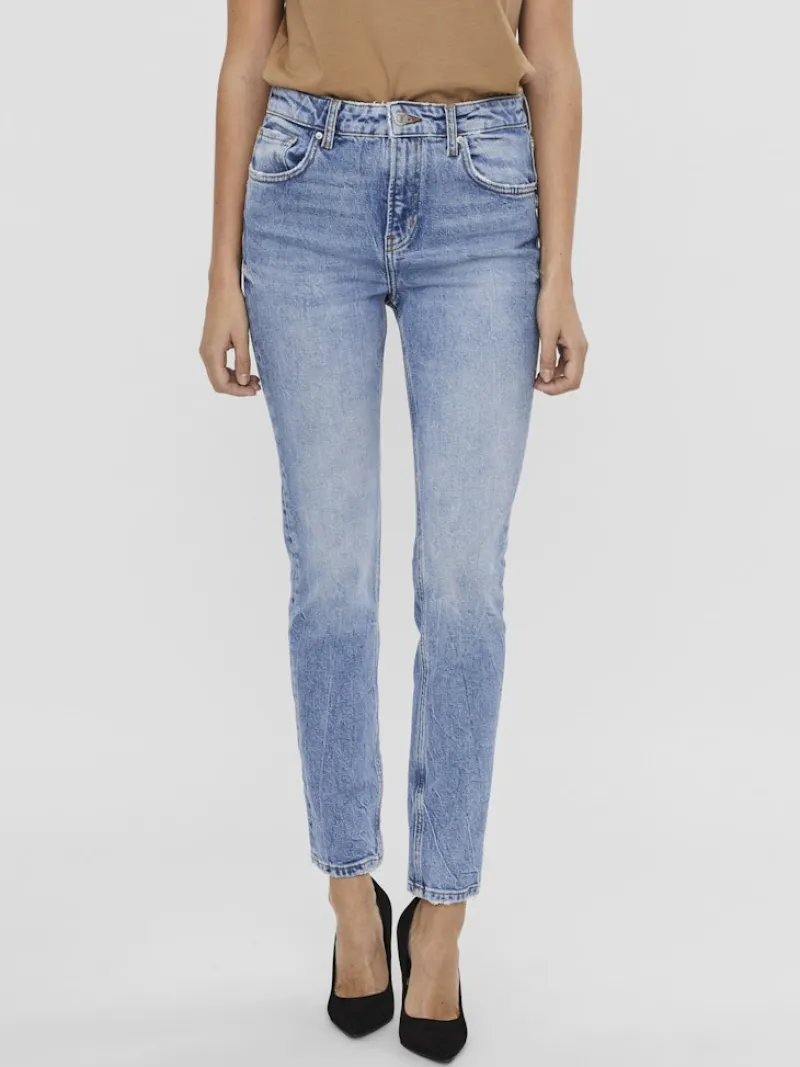 Vero Moda Jeans*VMTRACY HR REG STRAIGHT J BA3176 GA NOOS Light Blue Denim