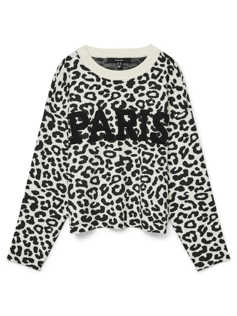 Vero Moda Pullover & Sweatshirts*VMTRES BIEN LS O-NECK PULLOVER birch1
