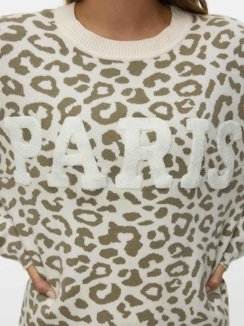 Vero Moda Pullover & Sweatshirts*VMTRES BIEN LS O-NECK PULLOVER birch2