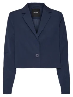 Vero Moda Jacken*VMTROIAN LS CROPPED BLAZER Navy Blazer