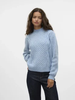 Vero Moda Pullover & Sweatshirts*VMUNIVERSE LS HIGHNECK PULLOVER GA BF allure
