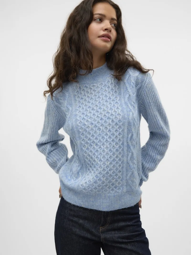 Vero Moda Pullover & Sweatshirts*VMUNIVERSE LS HIGHNECK PULLOVER GA BF allure