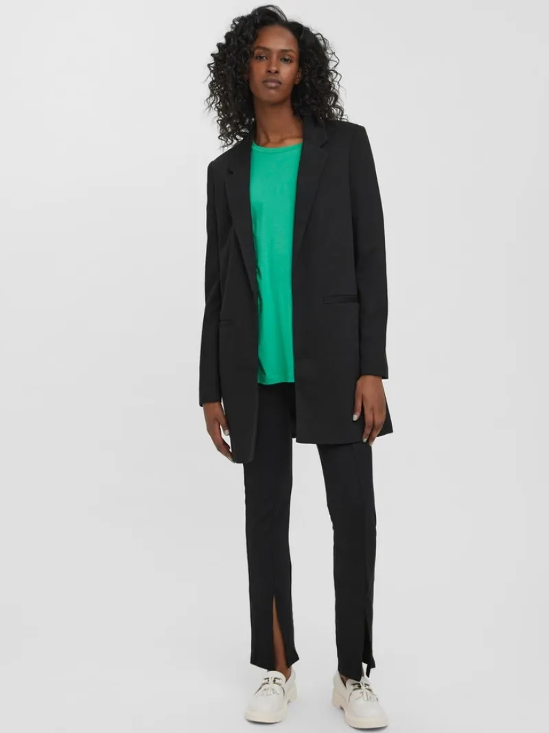 Vero Moda Jacken*VMVERINA LS LONG BLAZER NOOS Black
