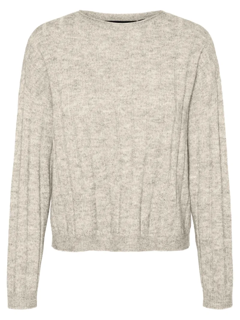 Vero Moda Pullover & Sweatshirts*VMWILLA LS O-NECK PULLOVER GA BOO birch