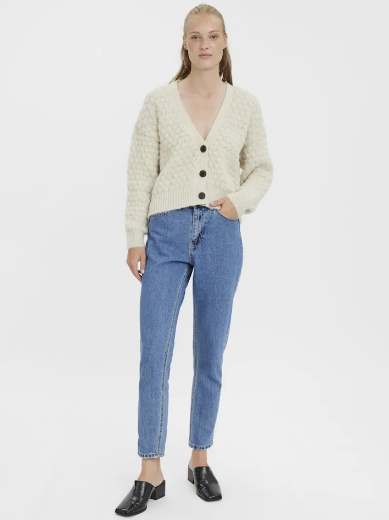 Vero Moda Pullover & Sweatshirts*VMWINNIE STRUCTURE LS CARDIGAN GA birch