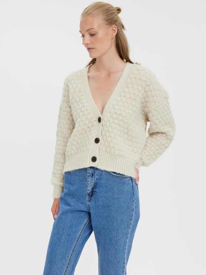 Vero Moda Pullover & Sweatshirts*VMWINNIE STRUCTURE LS CARDIGAN GA birch