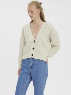 Vero Moda Pullover & Sweatshirts*VMWINNIE STRUCTURE LS CARDIGAN GA birch